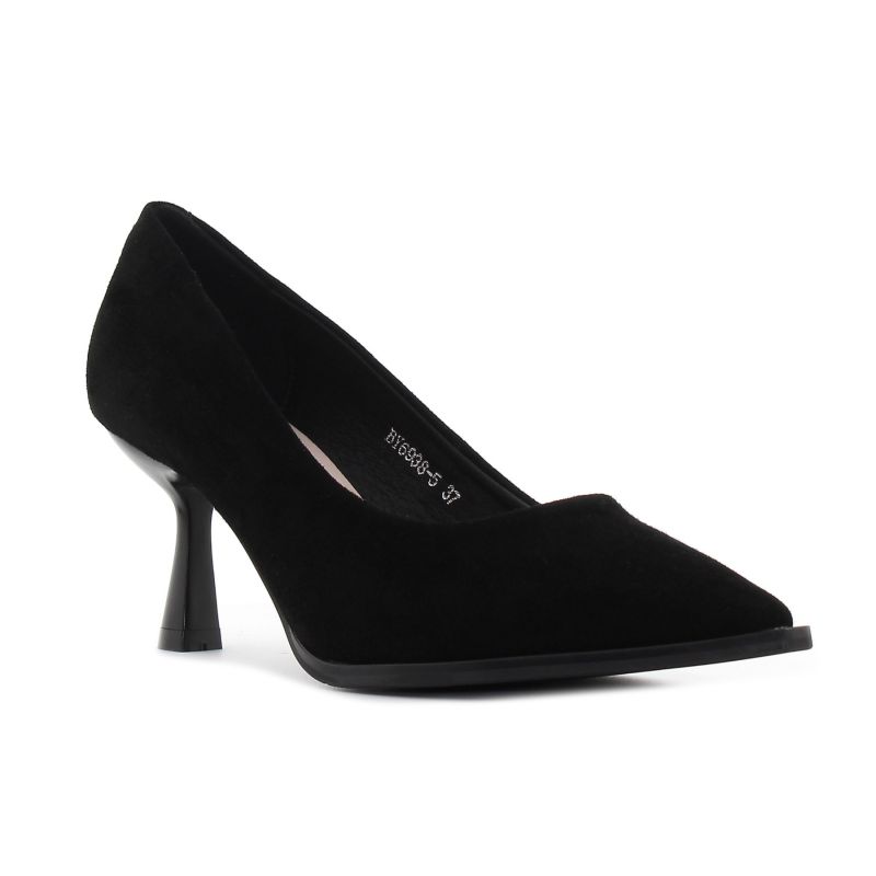 Yolera - Max fekete női magassarkú -BY6938-5