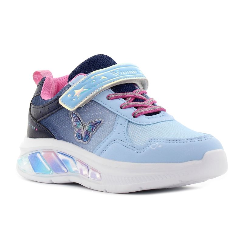 Wink - Nestel kék lány tépőzáras sneaker -FD61202-2GY