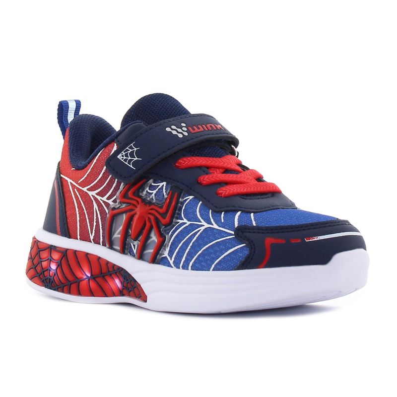 Wink - Zarin sötétkék fiú villogó sneaker -FE61005-2GY
