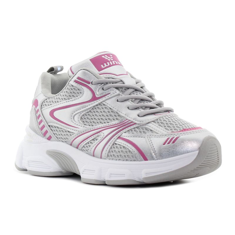 Wink - Allisa ezüst női sneaker -FG61132-1N