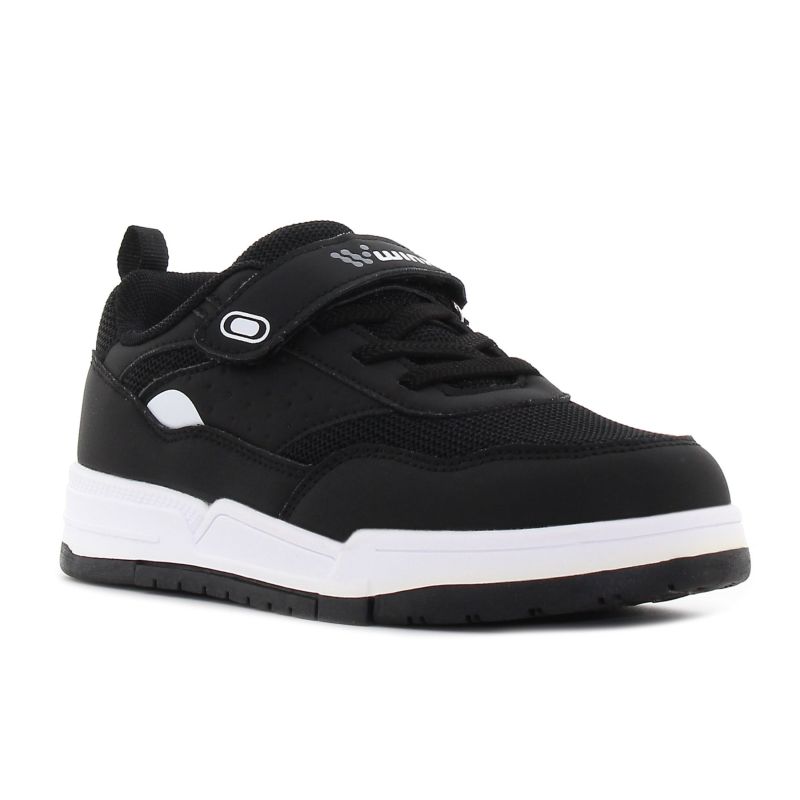 Wink - Zalrah fekete fiú tépőzáras sneaker -JE61027-5GY