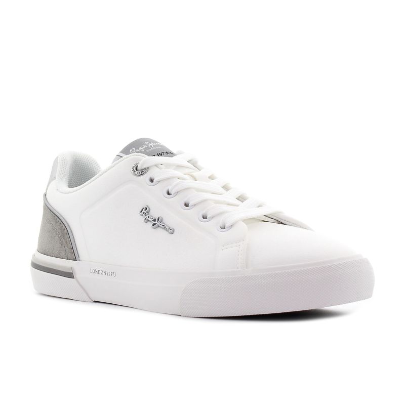 Pepe - Jeans Kenton Campus fehér női sneaker