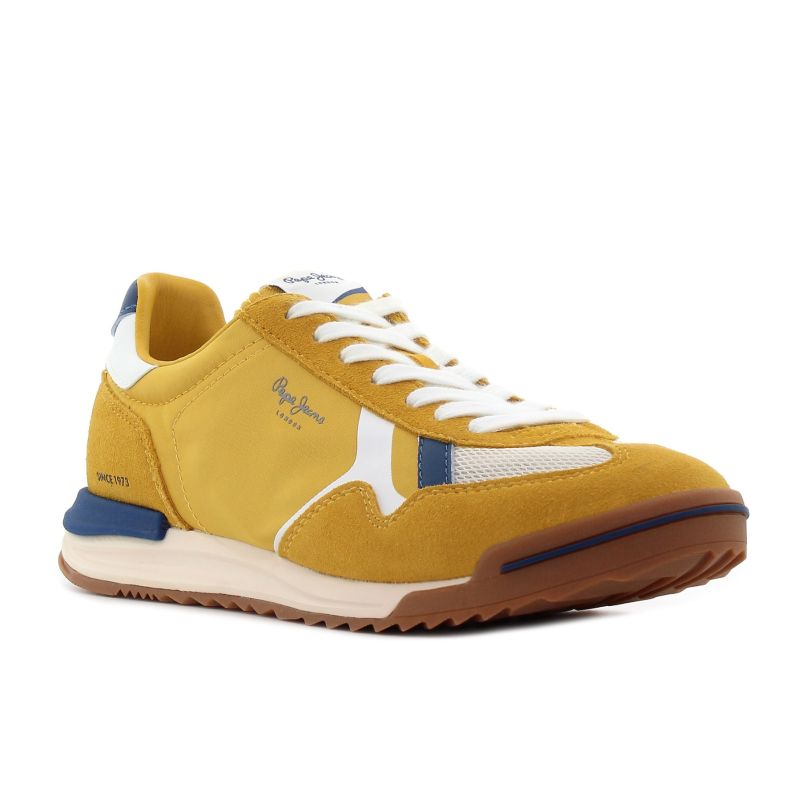Pepe - Jeans Marvin College narancs férfi sneaker