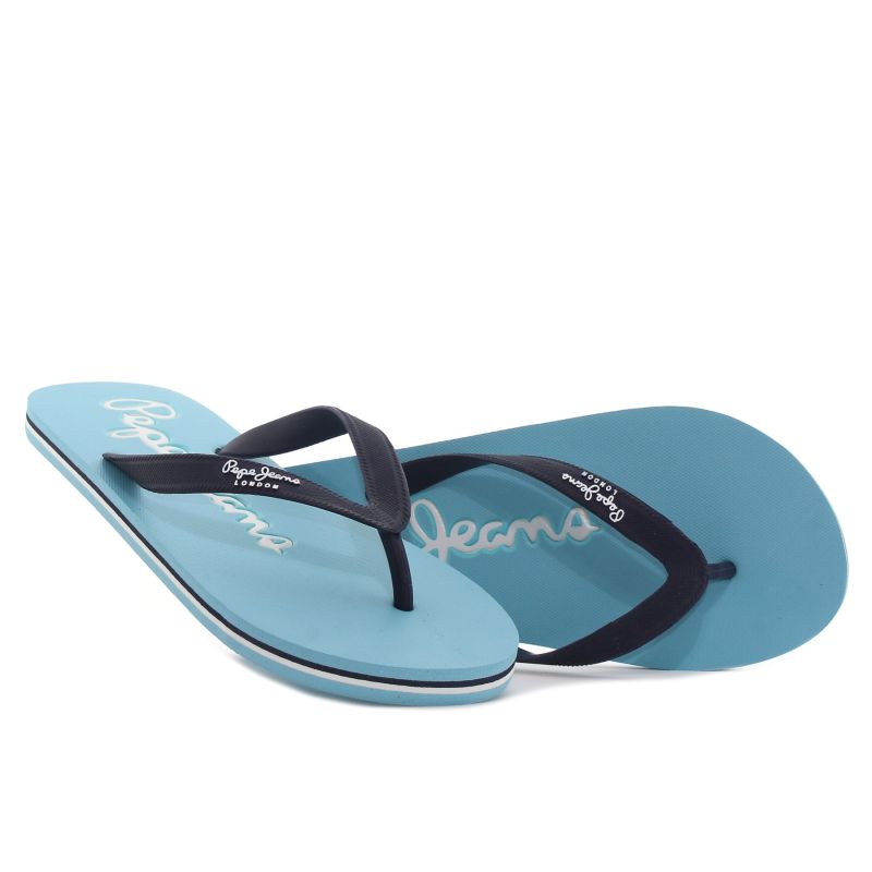 Pepe - Jeans Bay Beach Party sötétkék férfi papucs