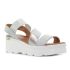Weide Elle ezüst platformos női szandál