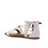 Tamaris fehér női szandál
