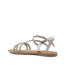 Tamaris ezüst női szandál