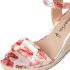 Tamaris virágos női éktalpú szandál