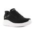 Skechers Slip-Ins - Bobs Sport Squad Chaos - Current Muse fekete női bebújós cipő