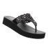 Skechers Vinyasa - Pretty Thing fekete női papucs