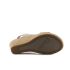 Skechers Beverlee - Timeless Touch bézs női éktalpú szandál