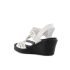 Skechers Rumble On - Sassier Dayz fehér női éktalpú szandál