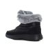 Skechers GO Walk Arch Fit - Winter Visit fekete női bokacsizma