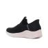 Skechers Slip-Ins - Ultra Flex 3.0 - Shiny Night fekete női bebújós cipő