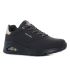Skechers Uno - Shimmer Away fekete női cipő