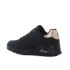 Skechers Uno - Shimmer Away fekete női cipő