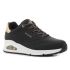 Skechers Uno - Shimmer Away fekete női cipő