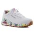 Skechers Uno - Loving Love fehér női sneaker