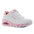 Skechers Uno - Loving Love fehér női cipő