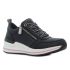 Skechers Billion 2 - Side Lines fekete női cipő