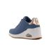 Skechers Uno - Wedge - Hi Steps kék női cipő