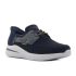 Skechers Slip-Ins - Delson 3.0 - Roth sötétkék férfi bebújós cipő