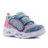 Skechers Twisty Brights - Wingin It villogó kék baba cipő