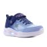 Skechers S-Lights - Sola Glow - Ombre Deluxe villogó kék gyerek cipő