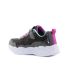 Skechers Infinite Heart Lights - Fresh Love villogó fekete gyerek cipő