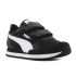 Puma ST Runner V4 fekete gyerek cipő