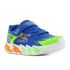 Skechers Flex - Glow Bolt villogó kék gyerek cipő