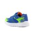 Skechers Flex - Glow Bolt villogó kék gyerek cipő
