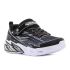 Skechers S-Lights - Light Storm 2.0 - Bolt-Brights villogó fekete gyerek cipő