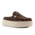 Hey Dude - Austin Lift Classic barna női platform papucs