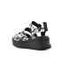 Hey Dude - Delray Buckle Animal fekete-fehér női szandál
