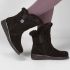 Skechers Keepsakes Wedge - Cozy Peak fekete bélelt női csizma