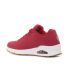 Skechers Uno - Stand on Air bordó férfi cipő
