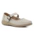 Goll Ania bézs női bebújós cipő