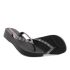 Ipanema Mesh X Plat fekete női papucs