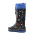 Wink - Aqqo - Little Explorer fekete gyerek gumicsizma