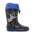 Wink - Aqqo - Little Explorer fekete gyerek gumicsizma