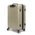 Borgo C-SEVEN arany közepes bőrönd (60L)