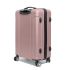 Borgo C-SEVEN rózsaszín közepes bőrönd (60L)