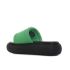 Tommy Hilfiger Volume Sandal zöld női papucs