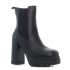 Tommy Hilfiger TJW High Heel Chelsea fekete női bokacsizma
