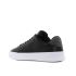 Tommy Hilfiger TH Court Leather fekete férfi bőr cipő