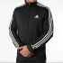 Adidas Primegreen Essentials 3-Stripes fekete férfi melegítő szett