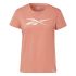Reebok TE Graphic Vector Tee terracotta női rövidujjú