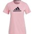 Adidas Essentials rózsaszín női rövid ujjú