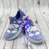 Skechers Rainbow Racer - Fluffy Dreamz villogó kék gyerek cipő